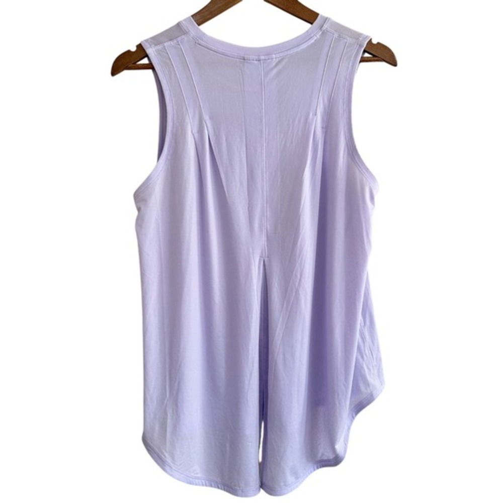 Lululemon Lightweight Split-Back Training Tank Lilac Frost Purple‎ Size L NWT